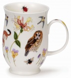 SUFFOLK Countryside Tawny Owl - porcelana