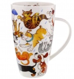 HENLEY Raining Cats and Dogs - porcelana