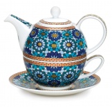 TEA FOR ONE Ishtar - porcelana (czajnik 0,5 l, fil. 0,25 l)