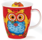 NEVIS Owls - porcelana