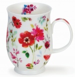 SUFFOLK Floral Harmony Red - porcelana