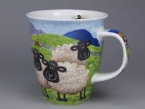 NEVIS Sheepies Farmer - porcelana