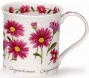 BUTE Autumn Flowers Chrysanthemum - porcelana