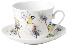 Filiżanka śniadaniowa Chatsworth Birds & Teasels 450ml