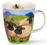 NEVIS Sheepies Farmer - porcelana
