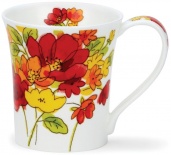 Jura Inky Florals Red